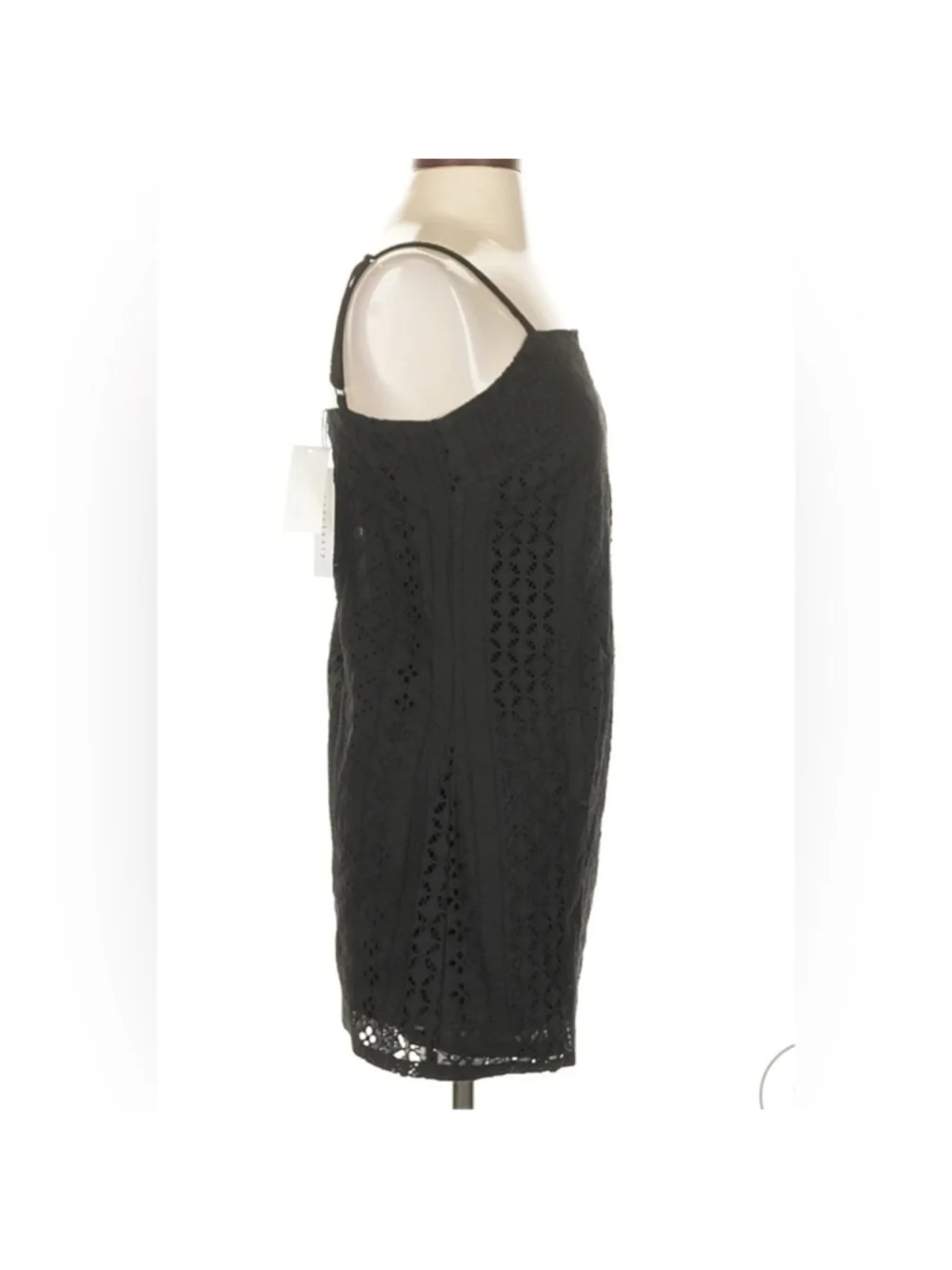 Sanctuary Black Eyelet Sleeveless MiniDress - Picture 5 of 9